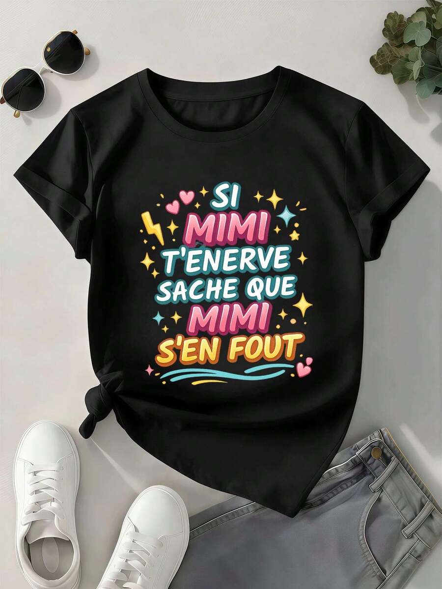 Women T-Shirts - Black - View 1