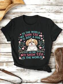 Women T-Shirts - Black - View 2