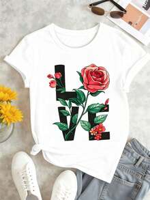 Women T-Shirts - White - View 2