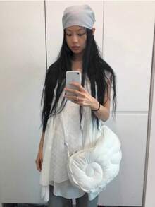 Women Shoulder Bags - White - View 5