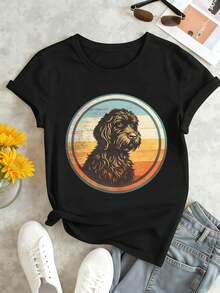 Women T-Shirts - Black - View 1