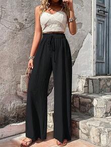 ropa transfronteriza para mujer, moda de primavera y verano, todo con burbuja, Europa y Estados Unidos, 2024 - Negro - Ver 1