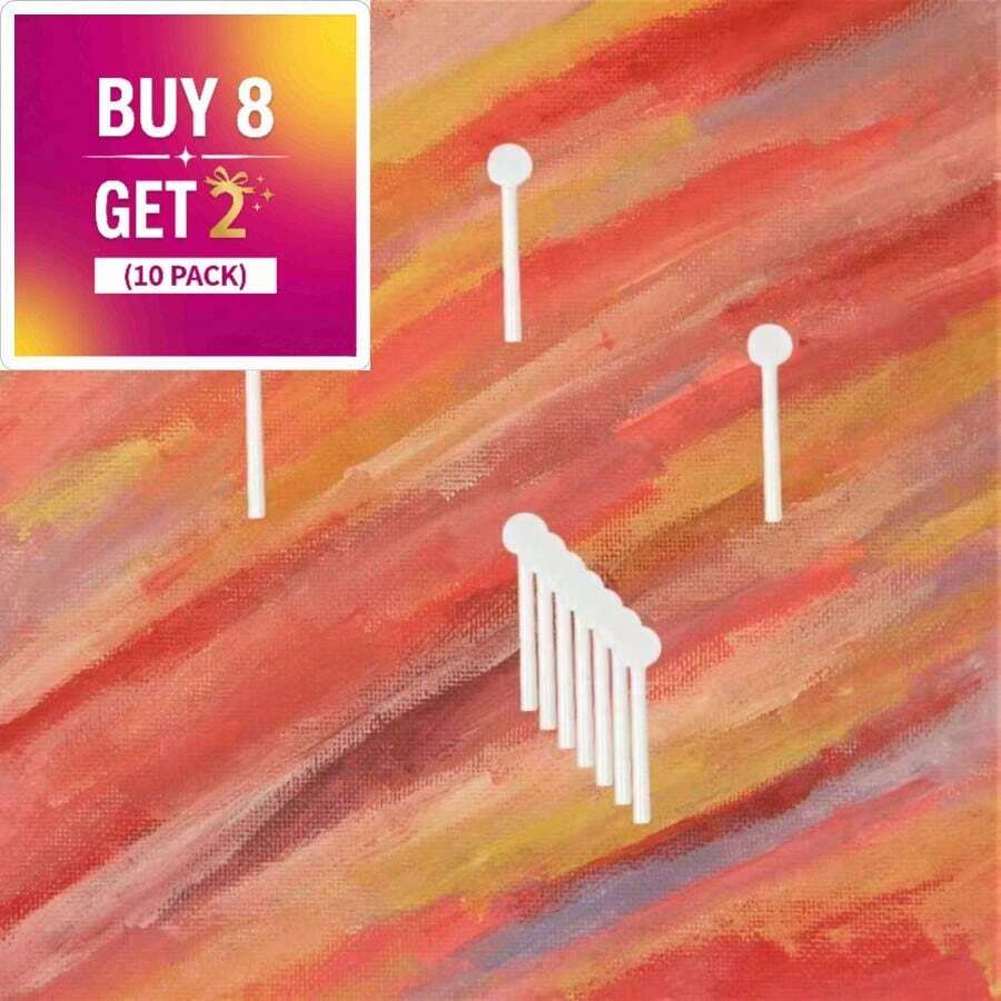 10 Pcs (Buy 8 Get 2 FREE) Reusable Glass Straws - Food , Durable Perfect For Holidays, Graduation, Easter,Borosilicale Glass Pipe With Bubble On The End - 查看 1