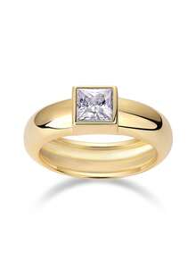 1 Piece Charming Women's 925 Sterling Silver Moissanite Ring, Ideal For Weddings, Proposals, Anniversary Parties And Valentine's Day Gifts - Style 2 - View 7