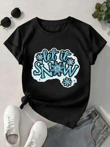 Women T-Shirts - Black - View 1