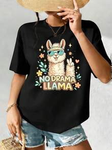 Women T-Shirts - Black - View 2