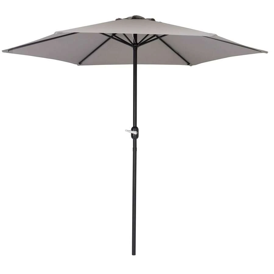 Baroni Home Outdoor Parasol, Stand And Base - Grigio Dritto - Xem 1