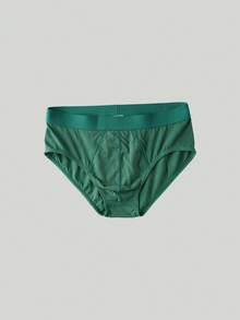 3 piezas Calzoncillos verdes de 100% algodón para hombre - Verde - Ver 3