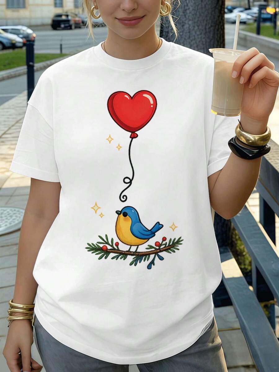 Women T-Shirts - White - View 1