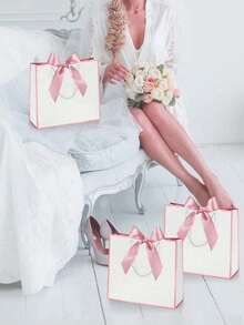 Paper Gift Bags, 11 Inch Medium Size, Suitable For Birthday Parties, Bachelorette Parties, Shopping Gift Bags, Gender Reveal Parties, Valentine's Day And Other Occasions - Multicolor - View 4