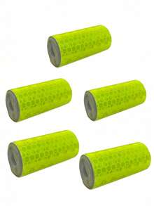 1pc Self-Adhesive Crystal Grid Bicycle Contour Warning Sticker Reflective Strip Tape PVC Reflective Sticker - Impact Resistant Waterproof Vehicle Warning Safety Sticker, Size 5cm X1m, Self-Adhesive Crystal Grid Reflective Film Reflective Tape Reflective Warning Tape, High Visibility Self-Adhesive Reflective Warning Tape For Night, Suitable For Vehicles, Motorcycles And Night Riding Clothing, Reflective Warning Strip Car Reflective Strip Safety Warning Car Decoration Sticker Colorful Grid Reflective - Multicolor - View 16