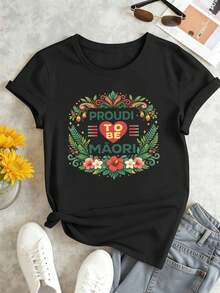 Women T-Shirts - Black - View 2