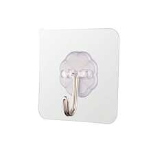 Kitchen, Bathroom, Storage Room, Adhesive Hook, No Drilling, No Trace, Self-Adhesive Wall-Mounted, Kitchen, Balcony, Bathroom, Dormitory Storage, Utility Hooks - Random Style - View 6