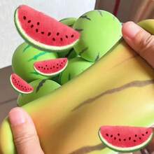 Realistic Banana Slow Rebound Squeeze Toy, Food Pressure Relief Slow Rebound Cake Banana Soft Toy, Soft Moist Texture Slow Rebound Squeeze Toy, Stress Relief - Multicolor - View 9