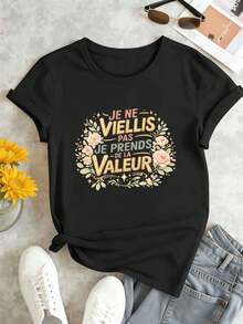 Women T-Shirts - Black - View 2