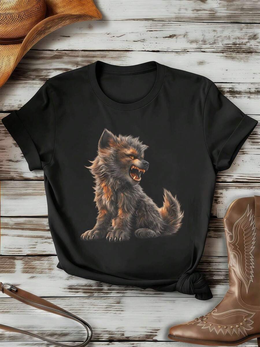 Women T-Shirts - Black - View 1