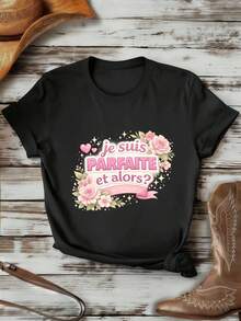 Women T-Shirts - Black - View 1