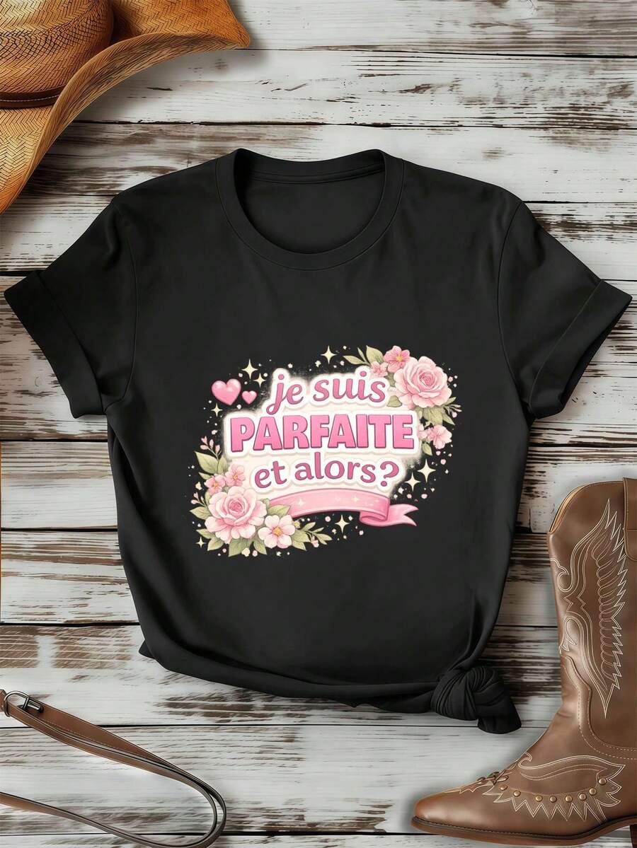 Women T-Shirts - Black - View 1