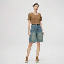 Women Shorts - Blue - View 4