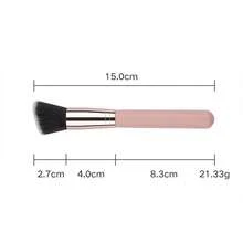 1 cọ che khuyết điểm dẹt, chính xác và tỉ mỉ, thích hợp để che khuyết điểm trang điểm, dụng cụ trang điểm, cọ nền, cọ che khuyết điểm, cọ má hồng, cọ tạo khối, cọ má hồng, cọ tạo khối, cọ phấn phủ, cọ nền, cọ má hồng, quà tặng kèm - Nhiều màu - Xem 7