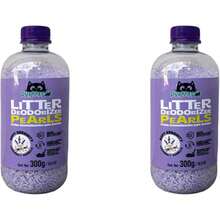 Perlas Aromáticas para Arena de Gato Biodegradables, Control de Olores, Fragancia Premium Sándalo Ámbar, Lavanda Vainilla o Verbena Manzanilla. (2 piezas Lavanda Vainilla) - 3 PIEZAS SURTIDAS - Ver 1