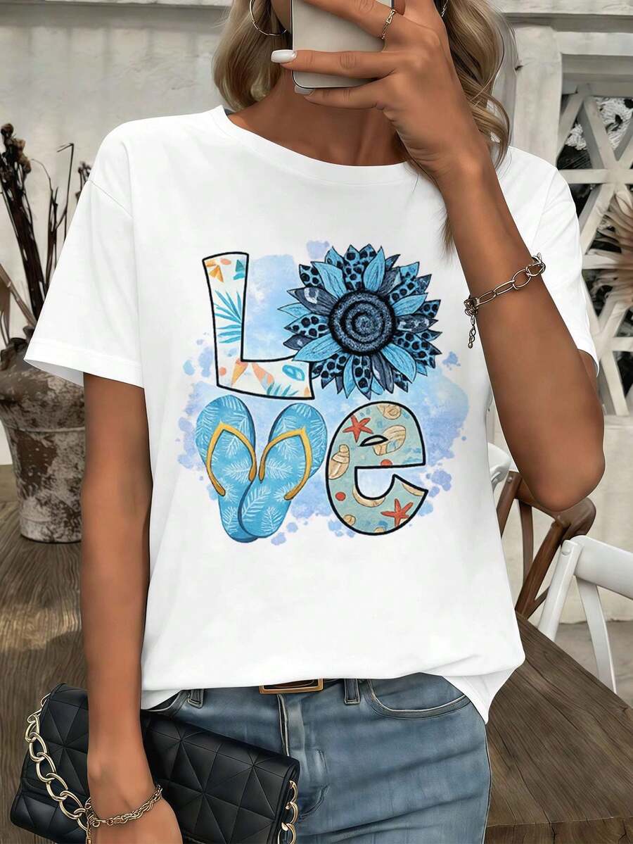 Women T-Shirts - White - View 1