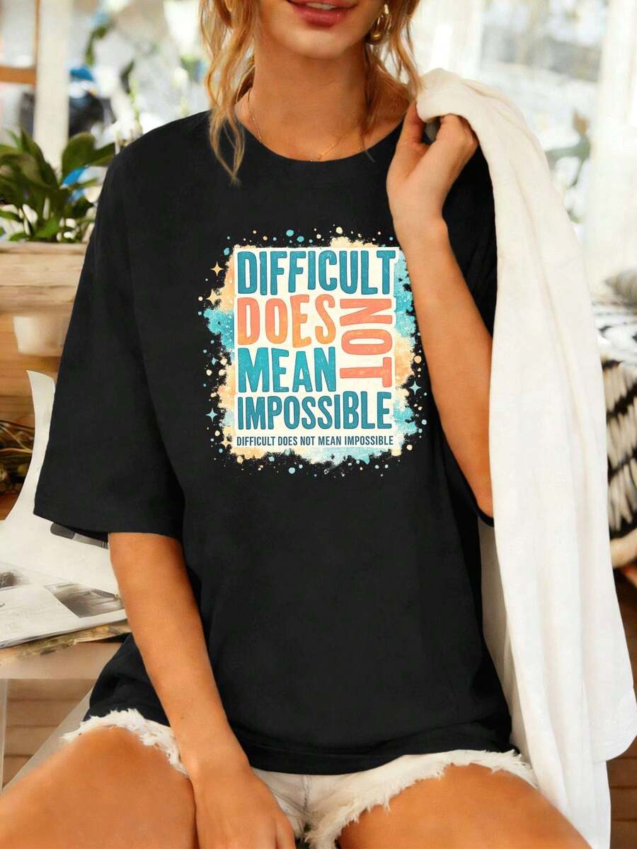 Women T-Shirts - Black - View 1