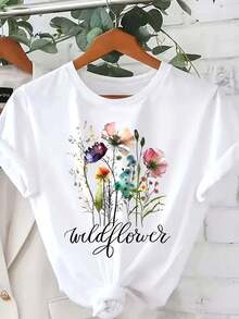 Women T-Shirts - White - View 6