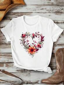 Women T-Shirts - White - View 1