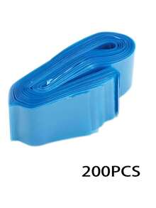 50/100/150/200/300 piezas Fundas desechables para cable de tatuaje, Bolsas de plástico impermeables para protección de línea de máquina de tatuaje, Cubiertas protectoras antipolvo para artistas de tatuajes, Opciones de multicolor, Extiende efectivamente la vida útil del cable - Ver 22