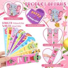 Fun Punny Scented Bookmarks For , Assorted Cute FruitandAnimalandFoodandIce Cream Scratch And Sniff Educational Bookmark Bulk Smelly Book Mark For Student Teens Teacher Reward Classroom Gifts, 10 Styles - Nhiều màu - Xem 8
