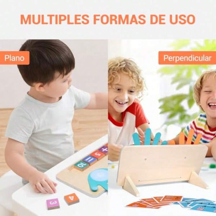 Montessori Toys For Children Ages 4-6, Math Rods For Counting And Addition, Educational Toy For Fine Motor Skills Development And Number Recognition, Children's Gift - như hình - Xem 7
