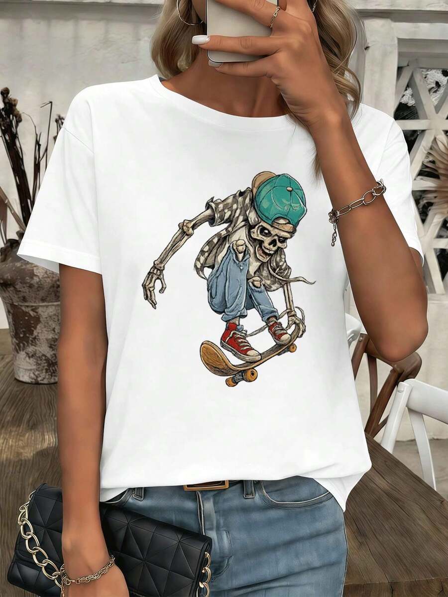 Women T-Shirts - White - View 1