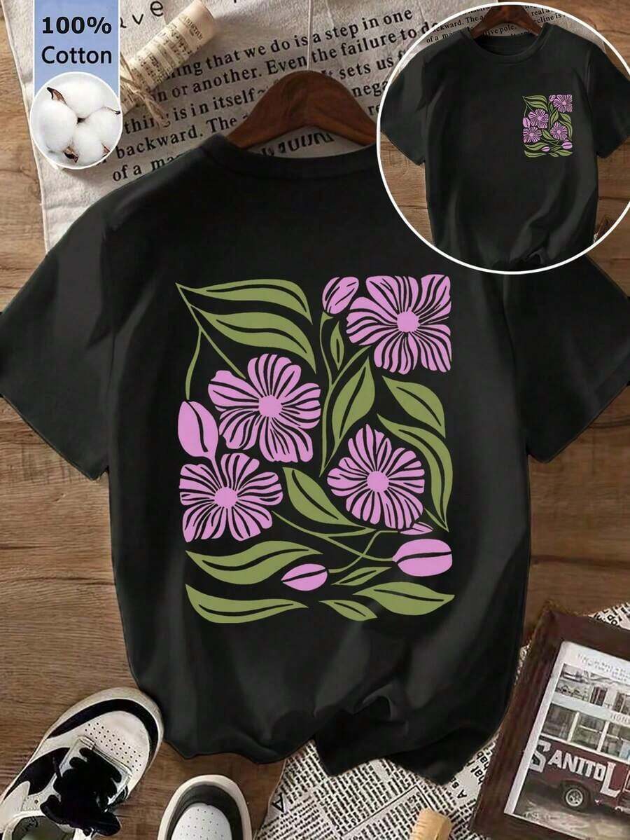 Women T-Shirts - Noir- - View 1