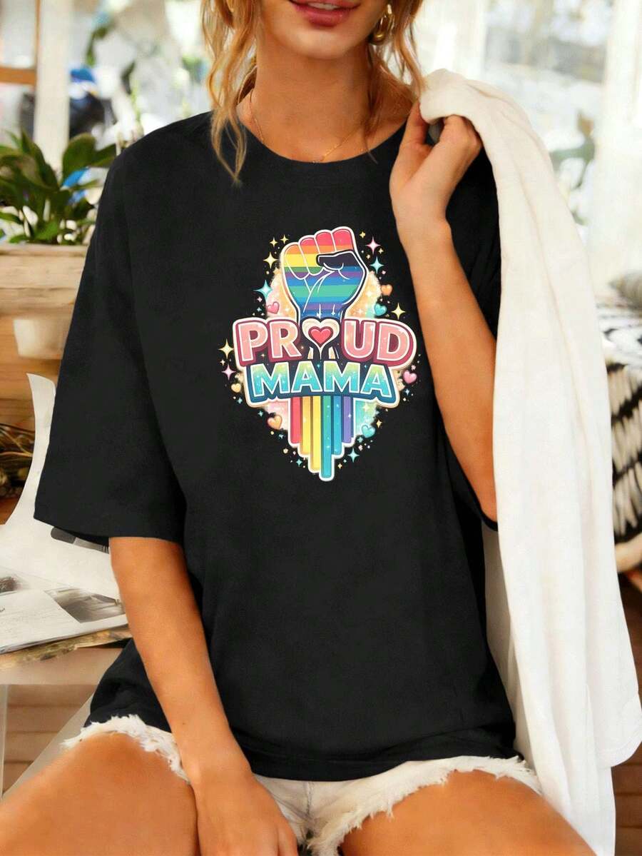 Women T-Shirts - Black - View 1