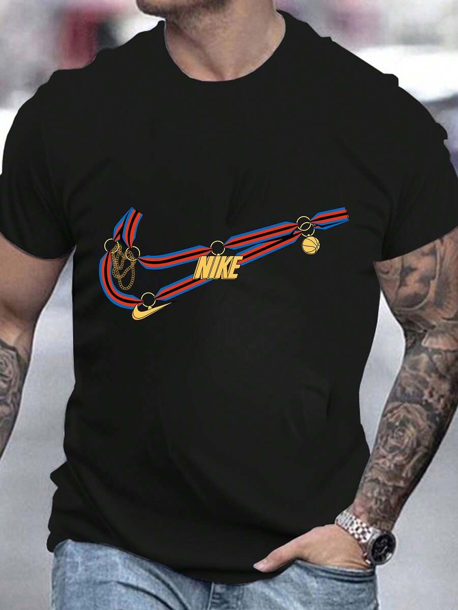 Men T-Shirts - Black - View 1