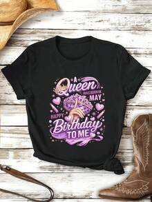 Women T-Shirts - Black - View 2