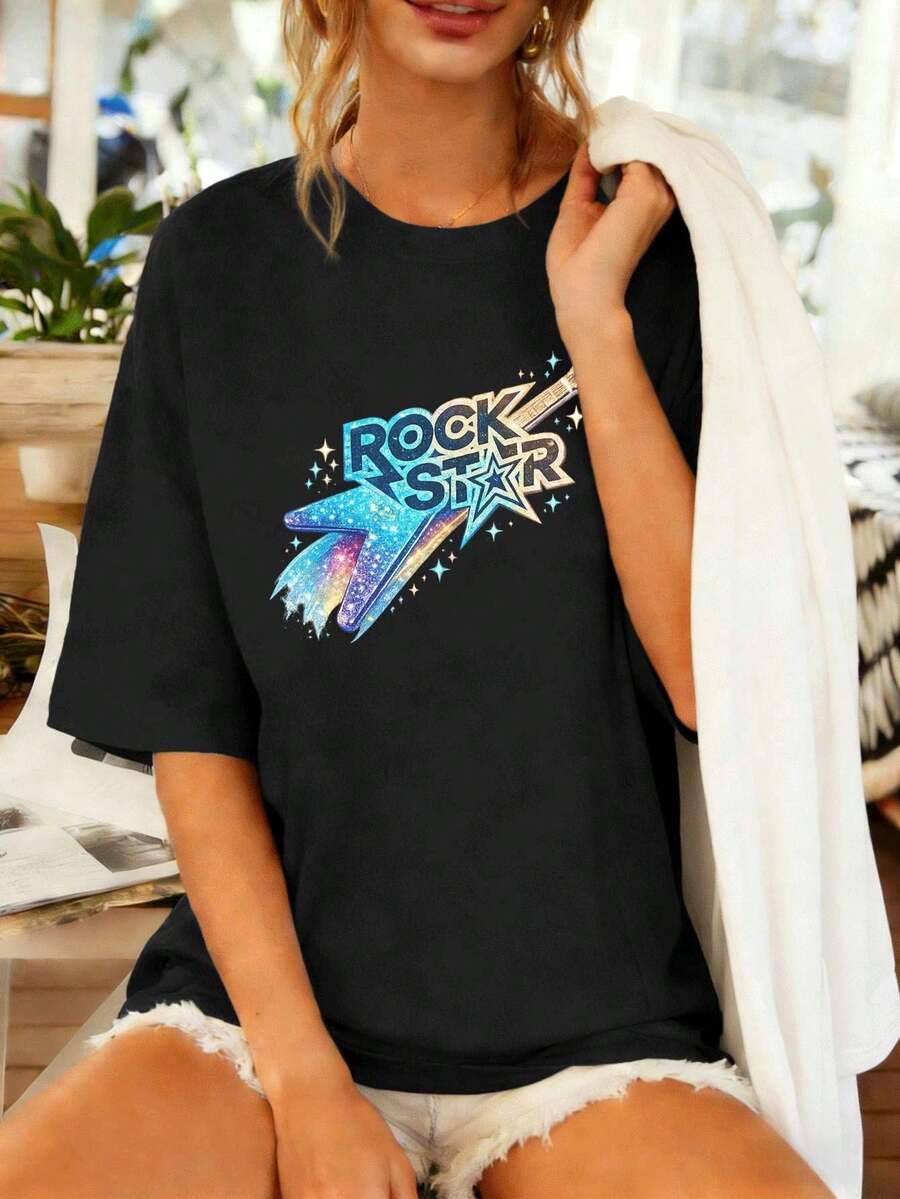 Women T-Shirts - Black - View 1
