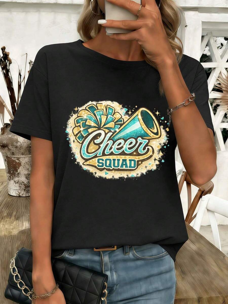 Women T-Shirts - Black - View 1