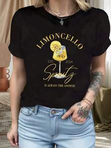 Women T-Shirts - Black - View 1