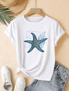 Women T-Shirts - White - View 1