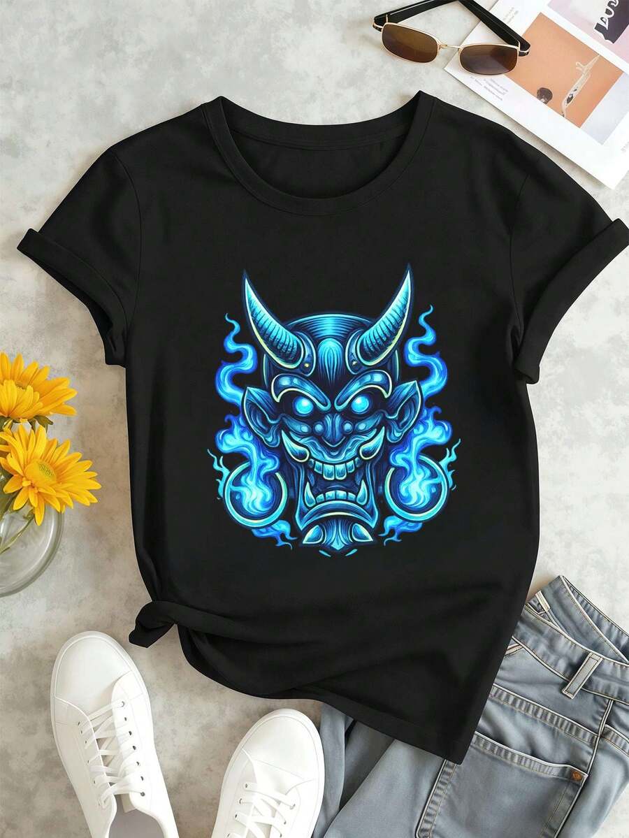 Women T-Shirts - Black - View 1