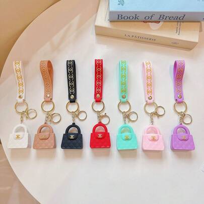 1 chiếc móc khóa thời trang, phụ kiện túi xách, mặt dây chuyền túi xách, trang sức tự làm, trang trí túi xách, trang trí hành lý, phụ kiện túi đeo vai, trang trí túi đa năng, trang trí xe hơi, kiểu dáng dễ thương, quà tặng ngày lễ, phù hợp với túi xách và móc khóa, quà tặng tuyệt vời cho gia đình, bạn bè và các cặp đôi, quà tặng ngày Valentine, vòng tay mùa hè.