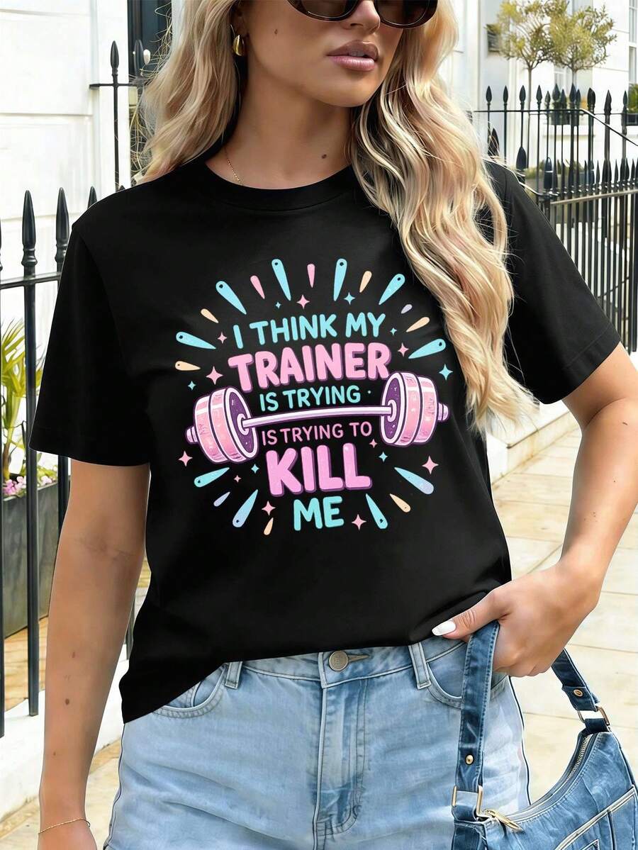 Women T-Shirts - Black - View 1