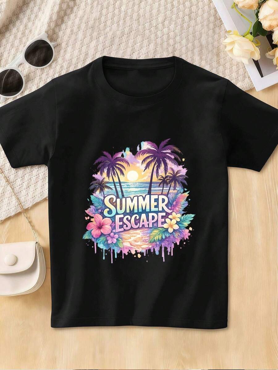Women T-Shirts - Black - View 1