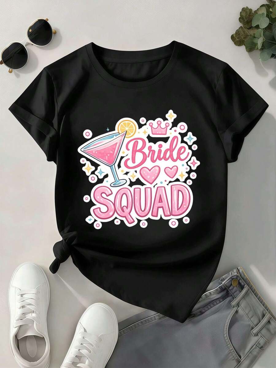 Women T-Shirts - Black - View 1