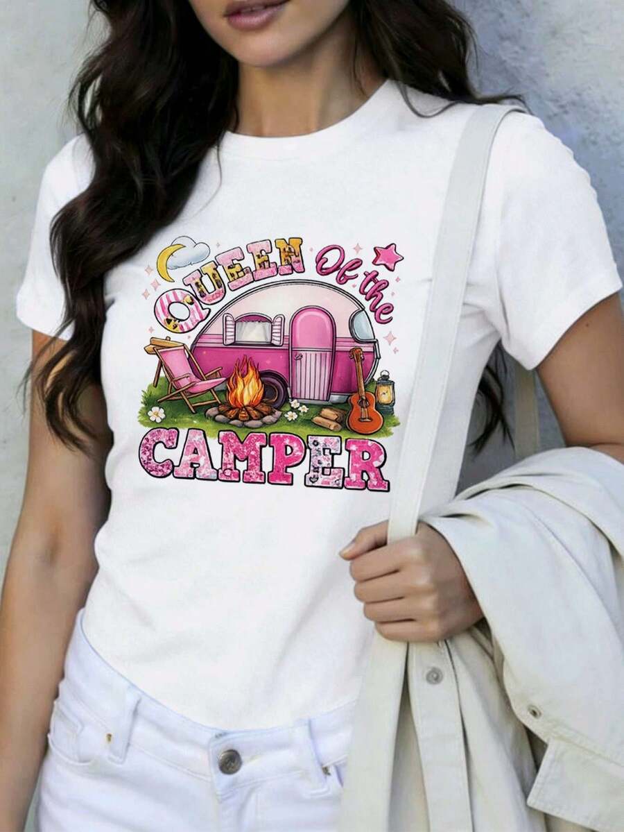 Women T-Shirts - White - View 1