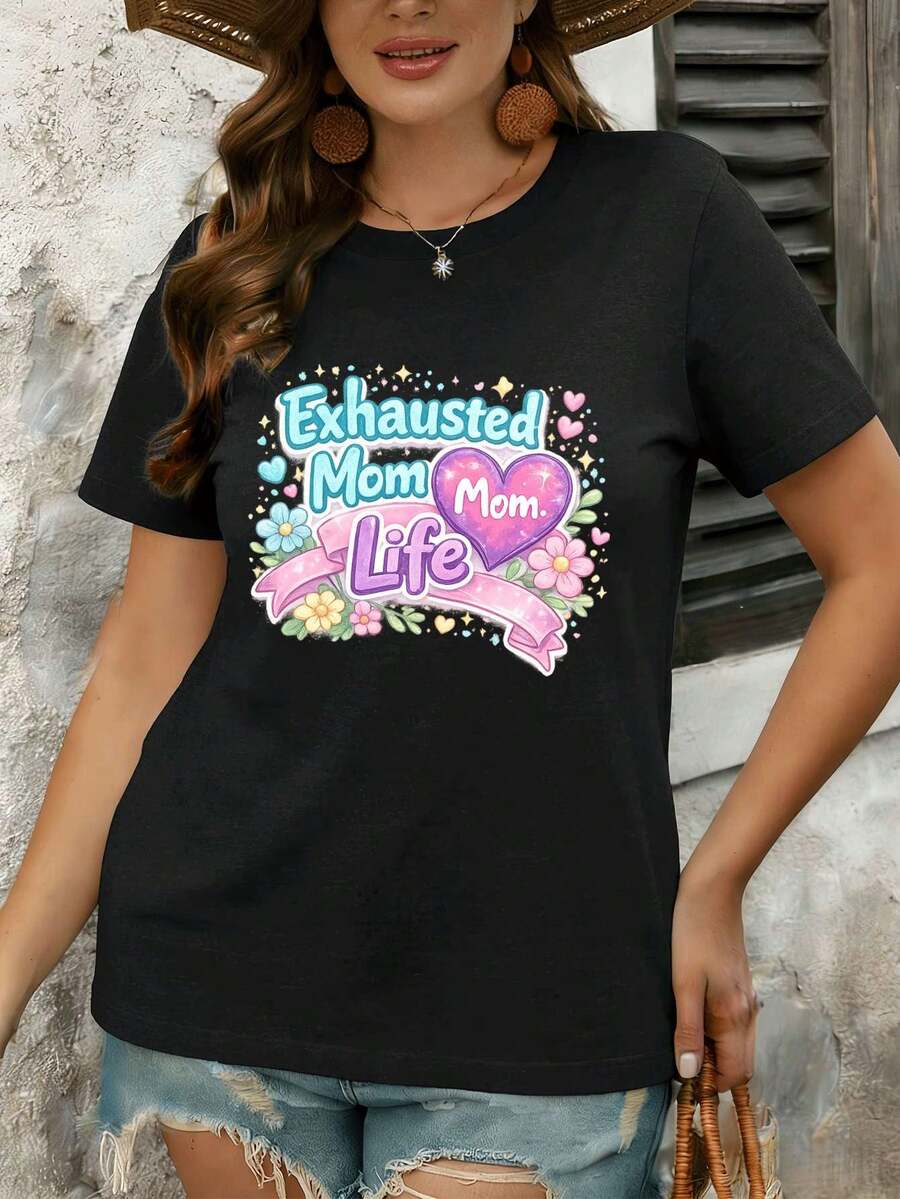 Women T-Shirts - Black - View 1