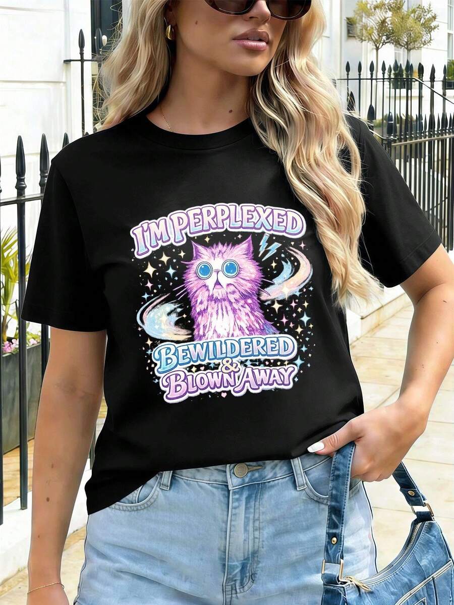 Women T-Shirts - Black - View 1