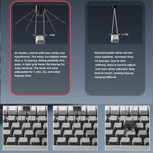 Keyboard Keycap Puller, Mechanical Keyboard Hot-Swappable Switch Remover Tool, Customization Accessory - View 5